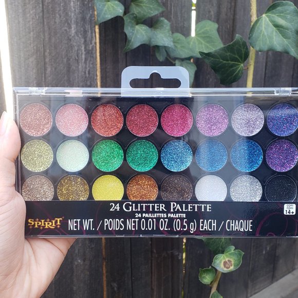 NWT Spirit Halloween 24 GLITTER PALETTE makeup - Picture 3 of 10